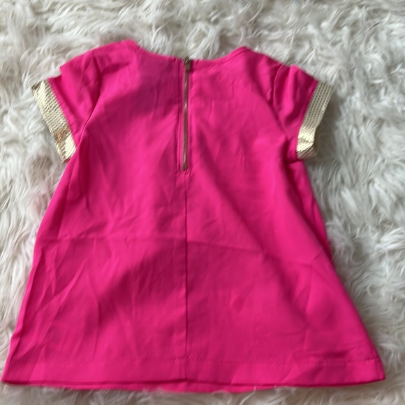 Kids metallic gold shirt & shorts - Picture 4 of 9